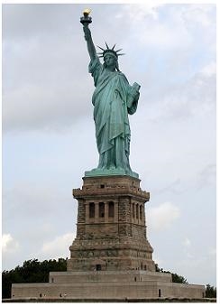 Which detail from "Lady Liberty" does this image support? A. "It was-example-1