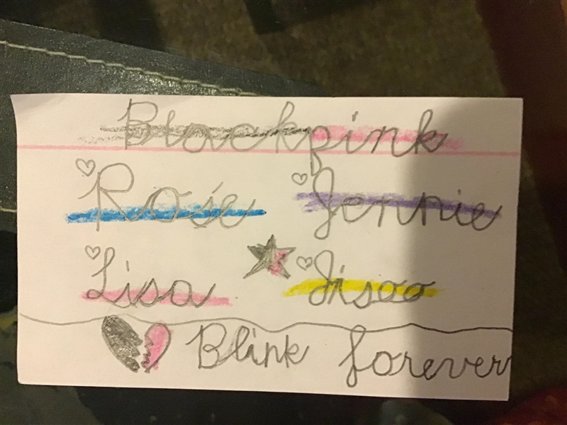 #BlackpinkBlink Do you like me writing / drawing?-example-1