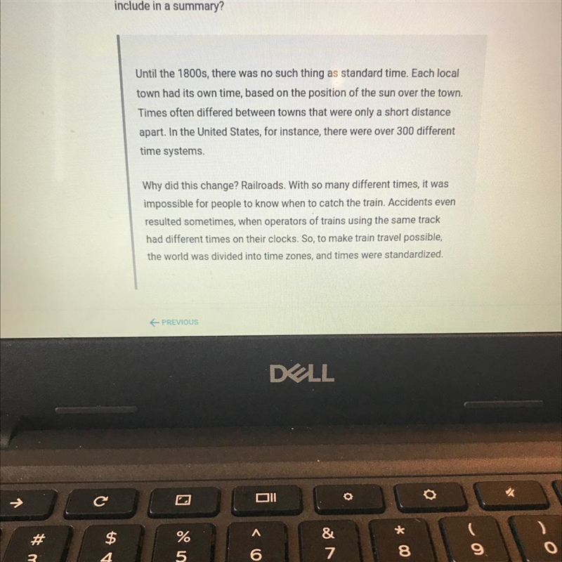 Which supporting detail from the passage would be most important to include in a summary-example-1