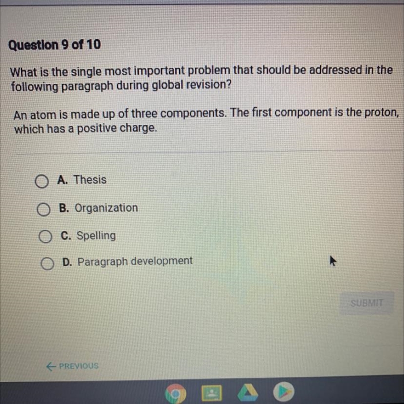 What is the single most important problem that should be addressed in the following-example-1