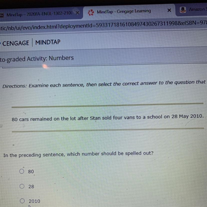 Hey, I need help asap with this english 1302 question. Which number in the sentence-example-1