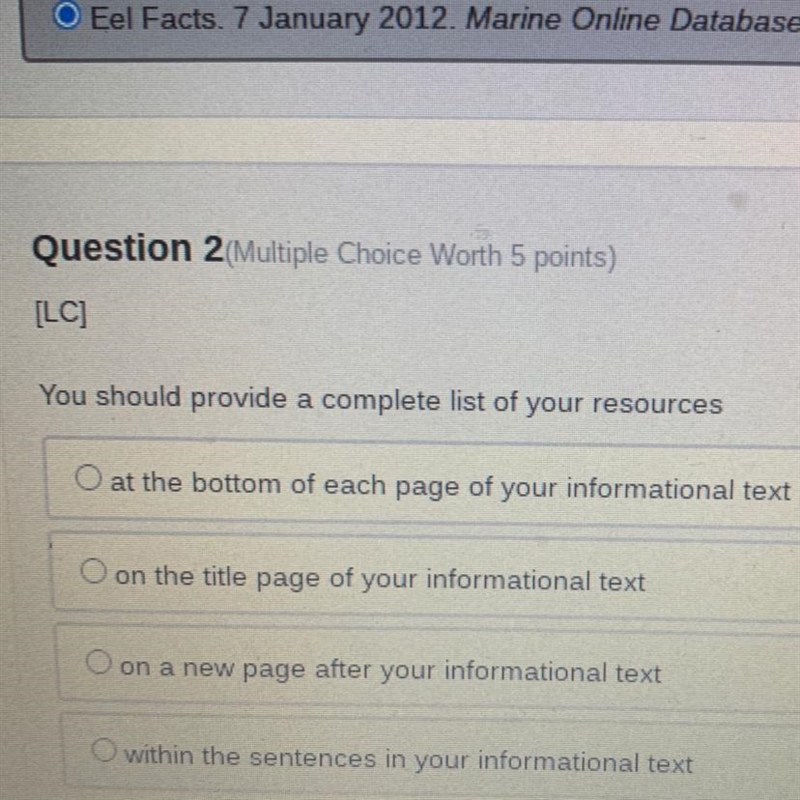 Question 2 (Multiple Choice Worth 5 points.)-example-1