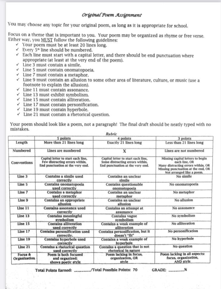 100 (MAX) POINTS! can someone write a poem with these requirements? it’s due 12.09.2020-example-1