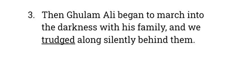 Read each sentence and explain what the underlined word means. (1 sentence) After-example-1