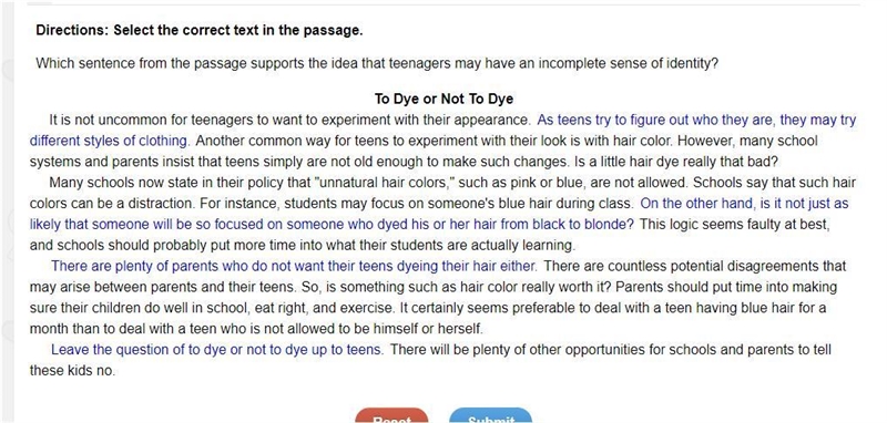 To Dye or Not To Dye It is not uncommon for teenagers to want to experiment with their-example-1