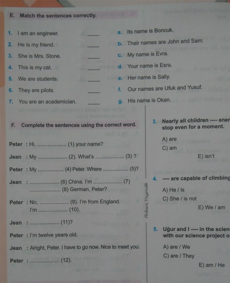 Only do sections E and F. thank youu ^^​-example-1