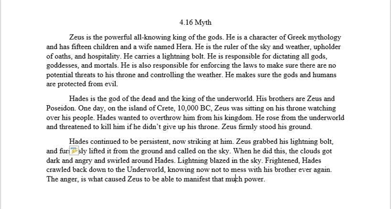 Can someone tell me if this is any good? It's for a myth assignment and were supposed-example-1