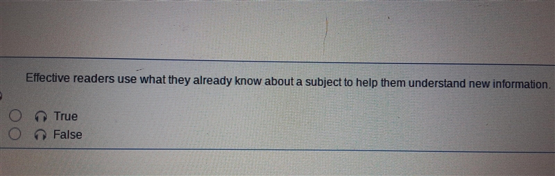 Effective readers use what they already know about a subject to help them understand-example-1