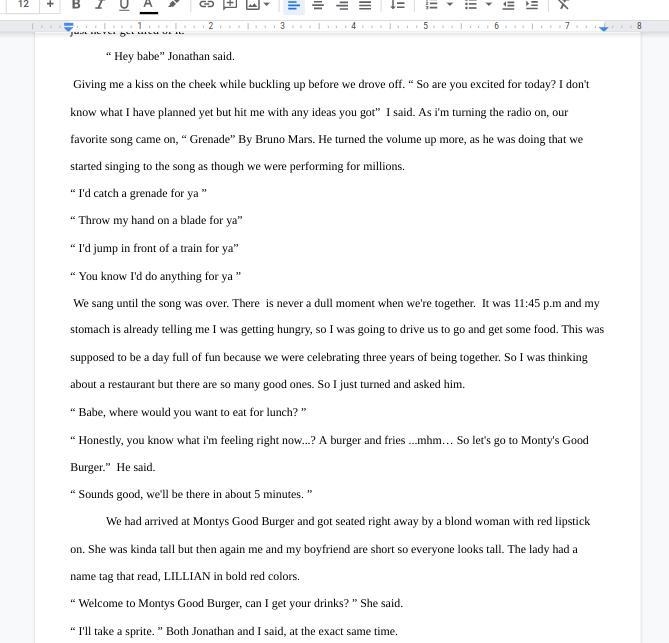 Update on my story what do you think? I need some feed back if you want to read more-example-1