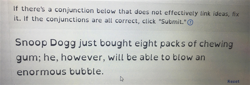 Help with this sentence???? Is this correct or does it need to be fixed?-example-1