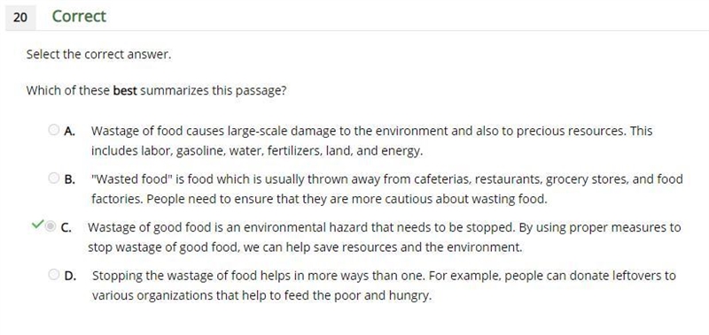 Stop Wasting Food and Save the Planet "Wasted food" is food that is unspoiled-example-1