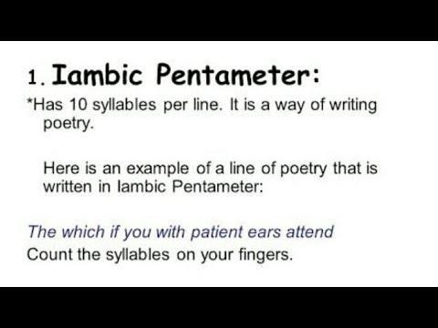 Which line is an example of iambic pentameter?-example-1