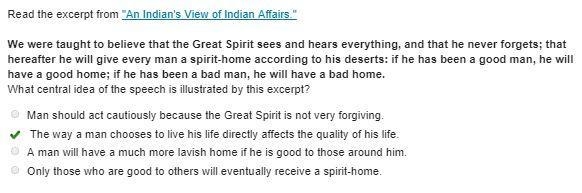 We were taught to believe that the Great Spirit sees and hears everything, and that-example-1