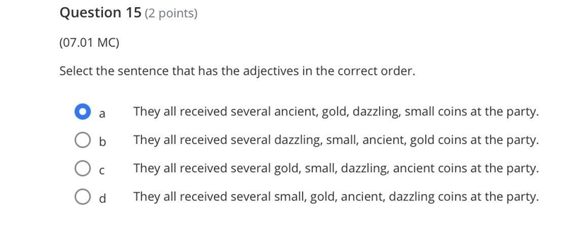 Which detail from "An Ancient Treasure Dazzles and Puzzles" is not a key-example-1