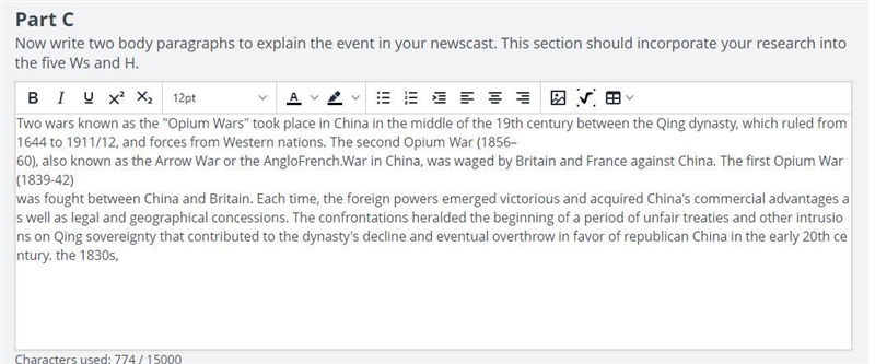 Researching and Drafting Your Newscast (100 POINTS) In this task, you’ll select one-example-3