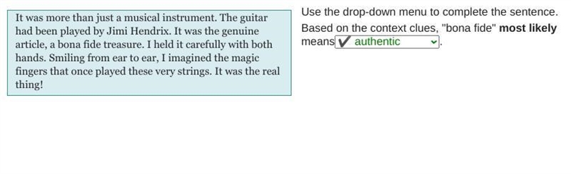 It was more than just a musical instrument. The guitar had been played by Jimi Hendrix-example-1