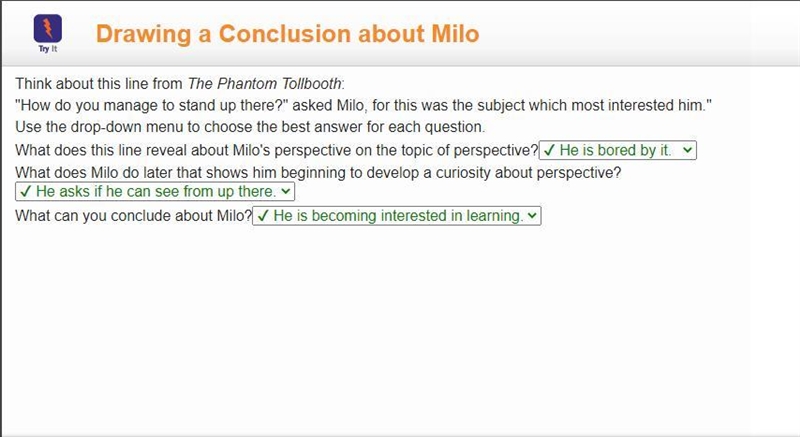 Think about this line from The Phantom Tollbooth: "How do you manage to stand-example-1