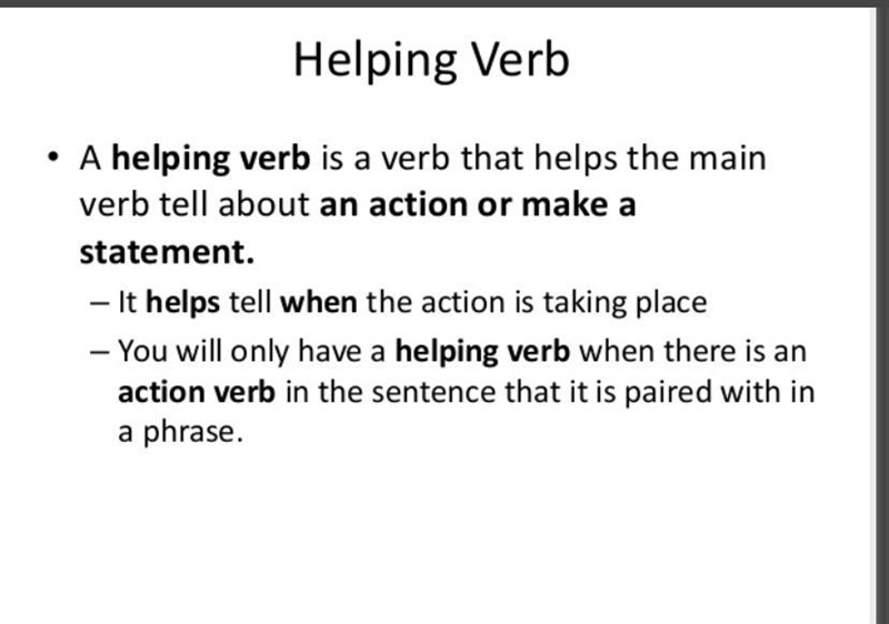 What’s the helping verb for this sentence? Joe had run very fast around the track-example-2