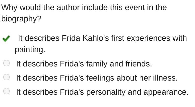 Read the excerpt from Frida Kahlo by Hedda Garza. Aside from the caricatures she had-example-1