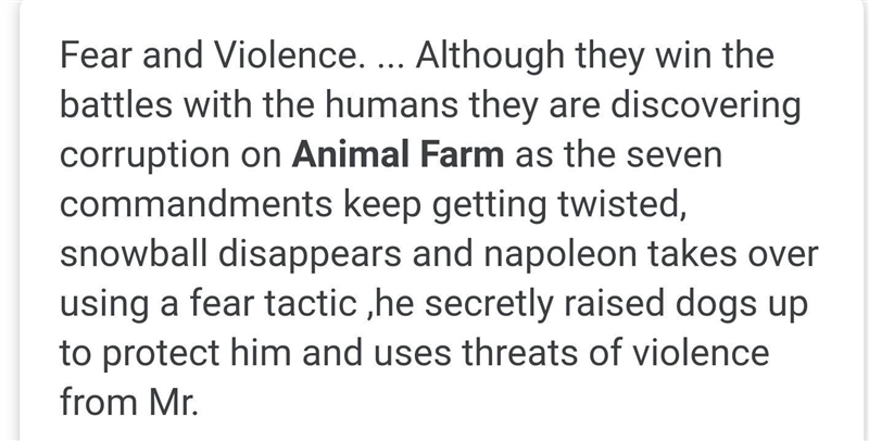 What is the problem on animal farm chapter 10?-example-1