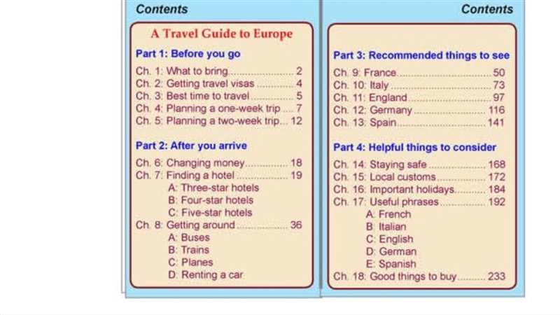 How long is the chapter about safety? How can you tell?-example-1