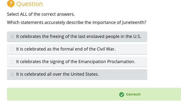 Select ALL of the correct answers. Which statements accurately describe the importance-example-1