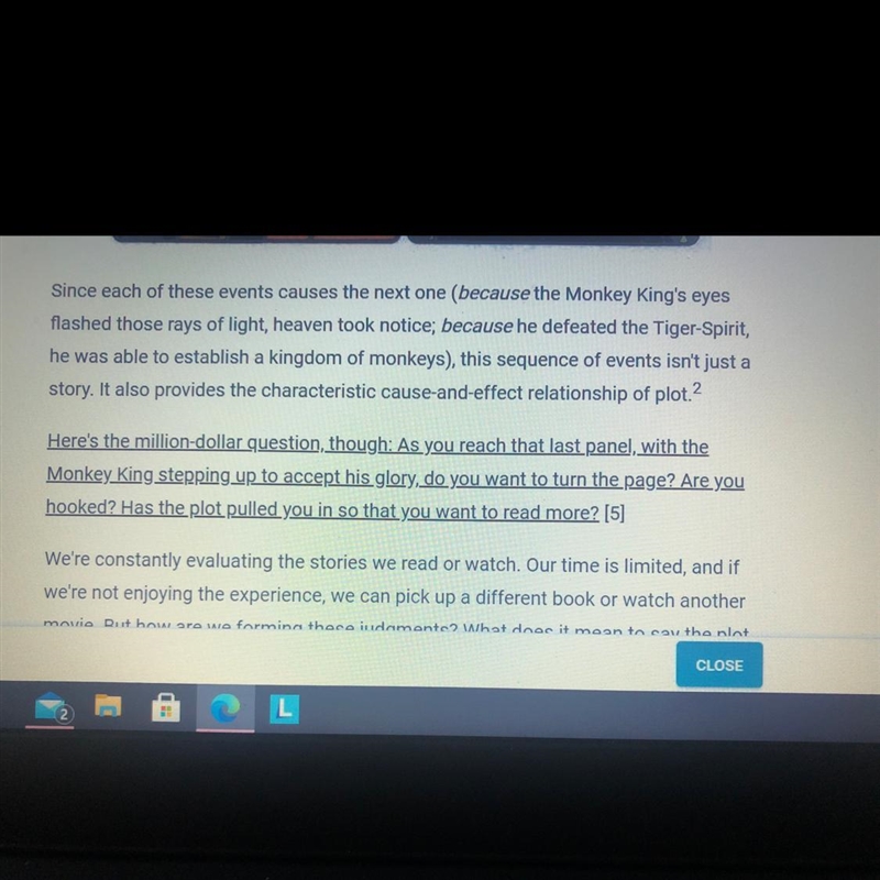 Why does the author call this the million dollar question-example-1