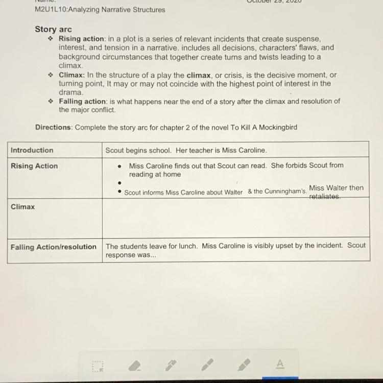 (10 POINTS!) the questions are based on “how to kill a mockingbird” I just need help-example-1