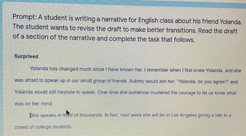 What is the definition of climax of a story? 5 point the main events in a story or-example-1