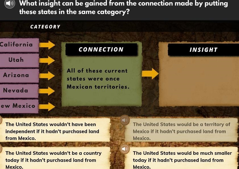 What insight can be gained from the connection made by putting these states in the-example-1