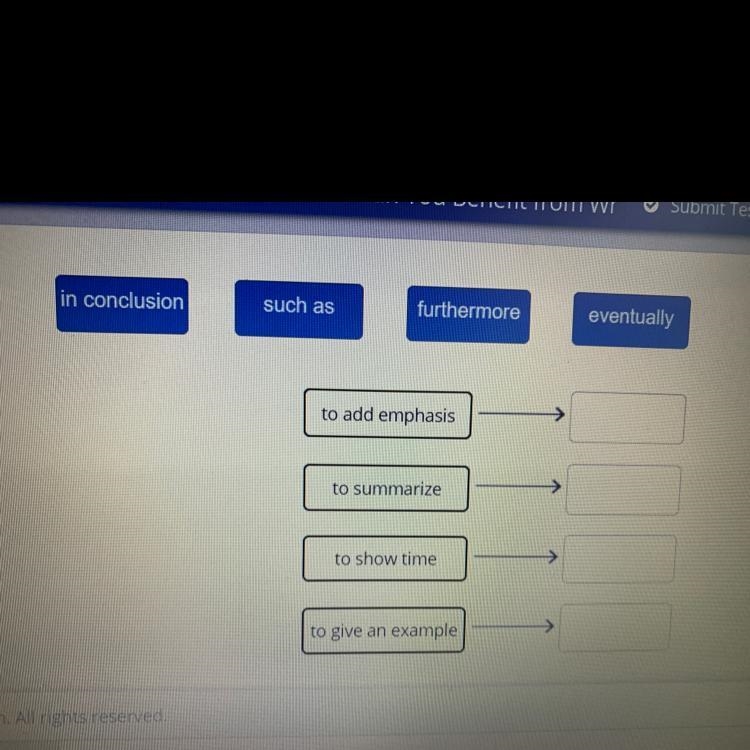 Match the words to the Phrases.-example-1