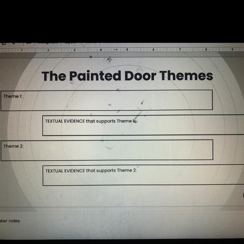 “The Painted Door” Themes (Whoever heard of this story please help me)-example-1