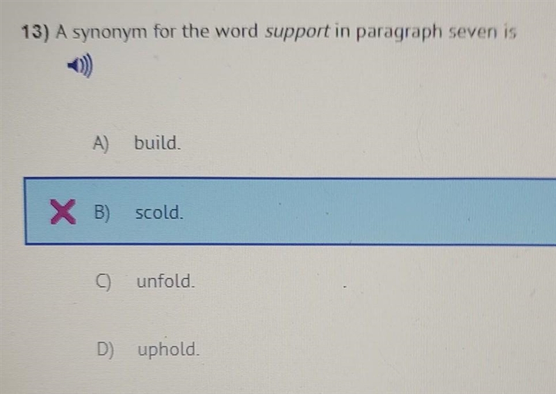 13) A synonym for the word support in paragraph seven is​-example-1