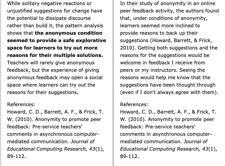 The student version is on the right Is the students version a. word for word plagiarism-example-1