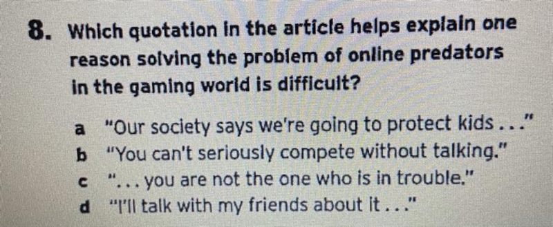 PLZZZZZ HELPPP MEEEE In the two paragraphs, what point do the authors make by contrasting-example-1