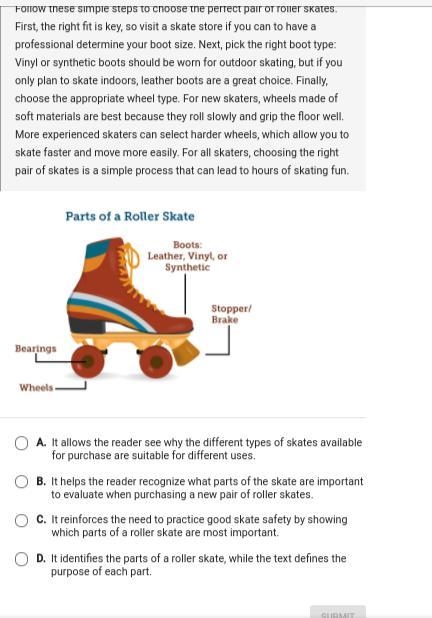 (GIVING BRAINILEST) Which answer option best explains how the diagram enhances the-example-1