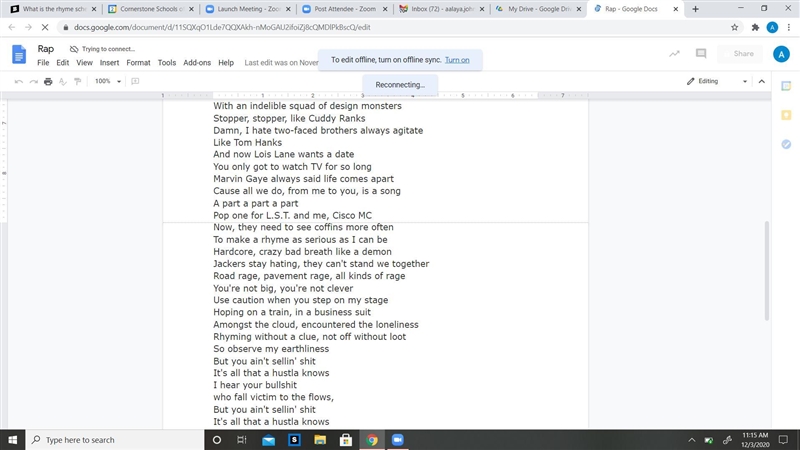 Whats the rhyme scheme of my rap. if you dont see the image let me know. Cuz i need-example-2