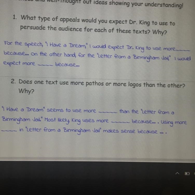 Pls help me answer this questions.. i really dont know what to say pls help-example-1