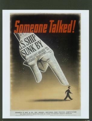 SOME ONE PLEASE HELP ME AND YOU GET REWORDED!!! This World War II poster was designed-example-1