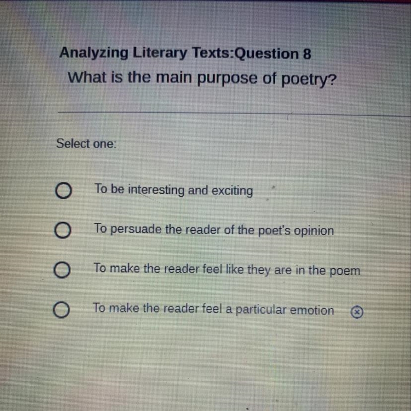 What is the main purpose of poetry?-example-1