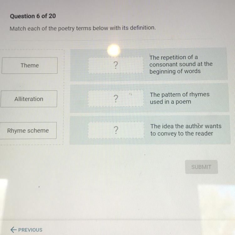 Assistance L 9.5.2 Test (CST): Reading The repetition of a consonant sound at the-example-1