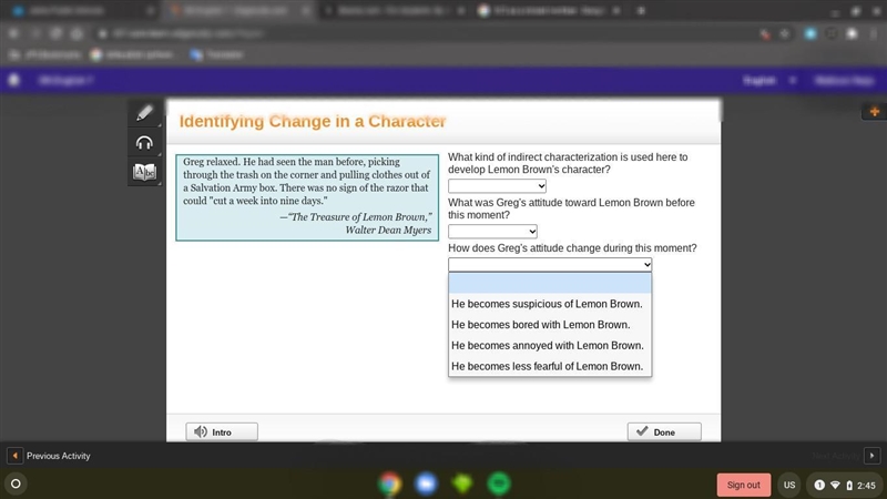 HELP? The options and questions are in the pictures-example-1