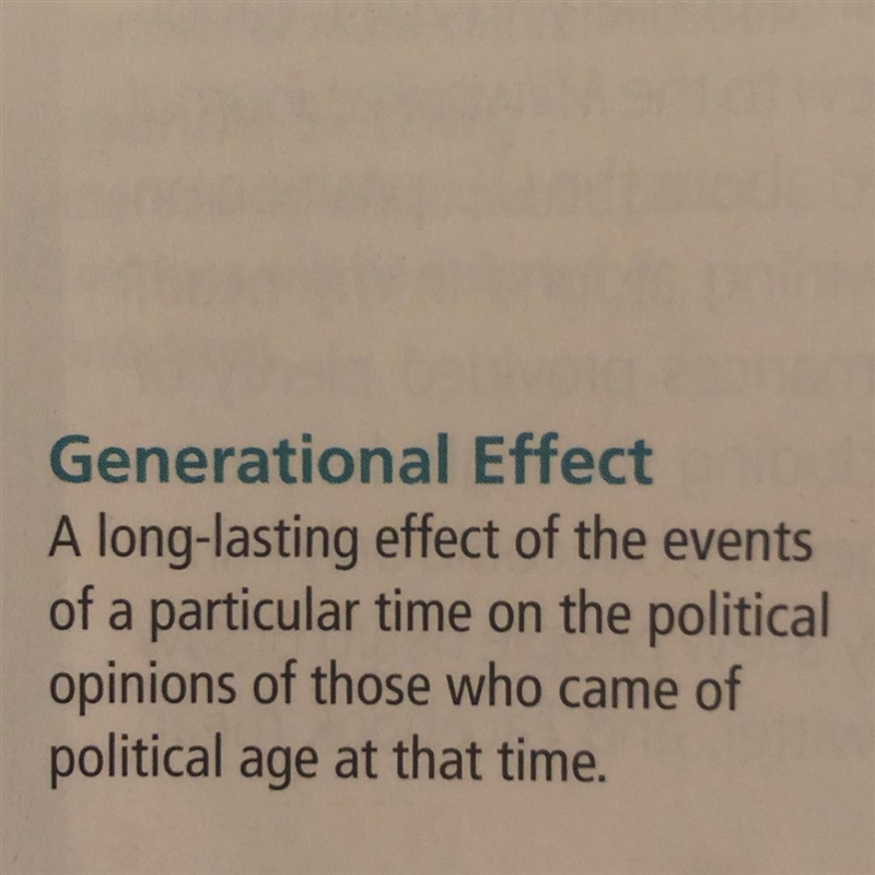 Give me an example or use it in a sentence or a fact about the the word “generational-example-1