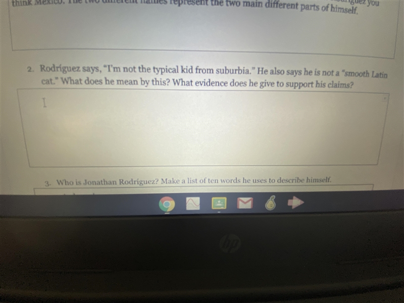 Rodriguez says, “I’m not the typical kid from suburbia.” He also says he is not a-example-1