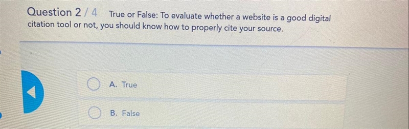 Also Question True or False If a source is listed on a bibliography it means that-example-1