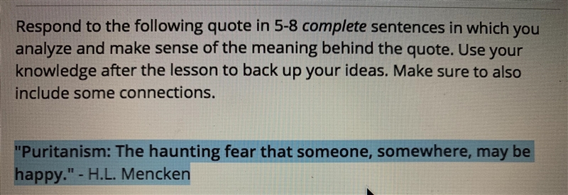 Can someone please help me out with this quote? I really don’t know what to write-example-1