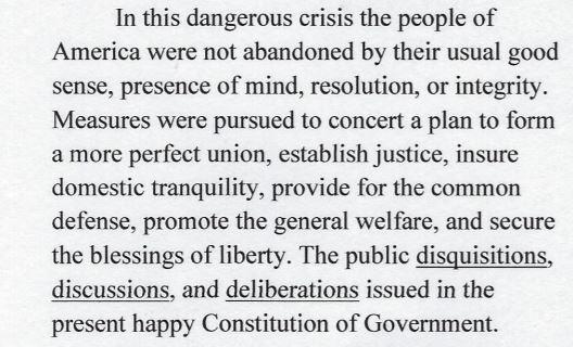 What crisis does John Adams refer too?-example-1