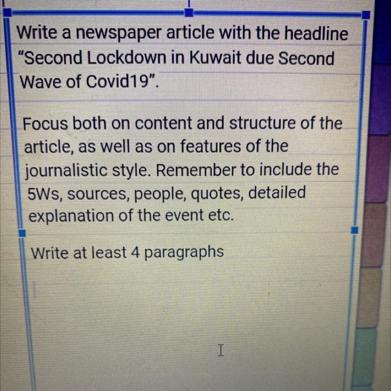 Hi someone please write me an article (4 paragraphs)-example-1