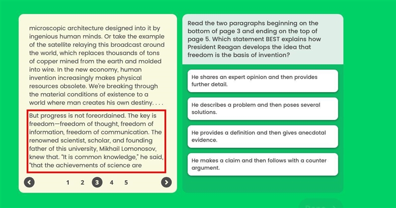 I highlighted the paragraphs plzz help-example-1