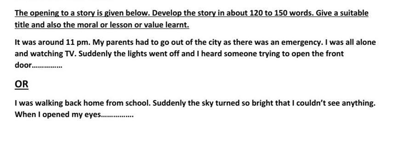 Story writing pls help me guys ​-example-1